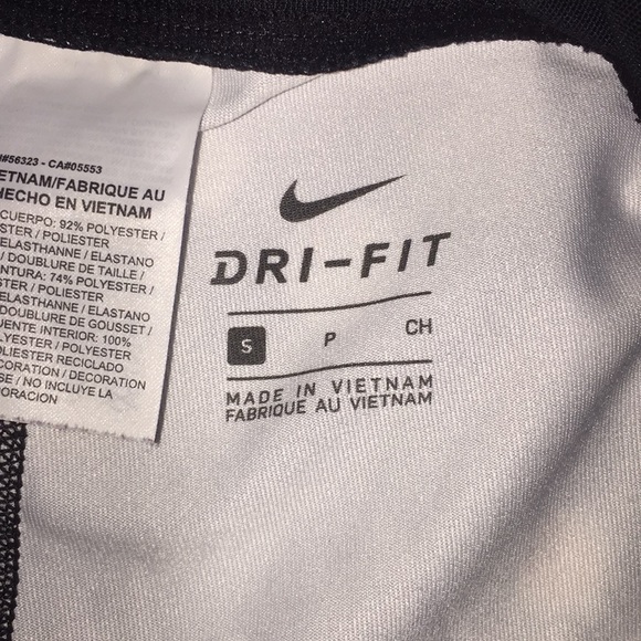 Polka dotted athletic Nike leggings - Picture 3 of 4